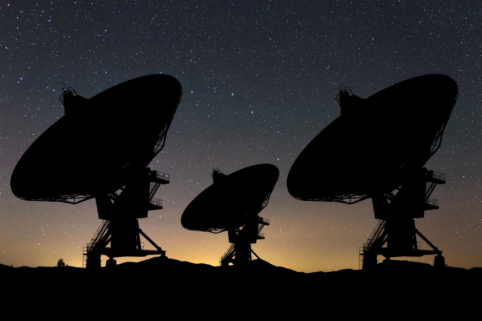 Radio Telescopes Tuned to the Stars